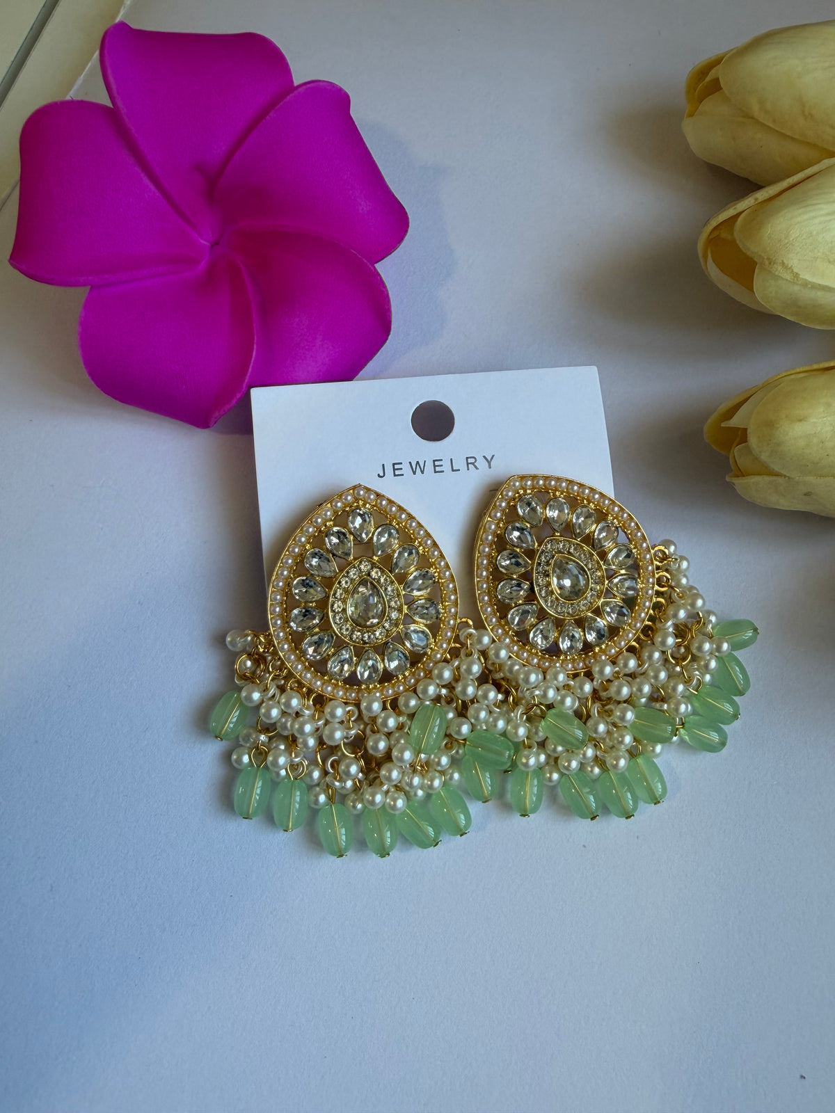Pearl jhumkas✨