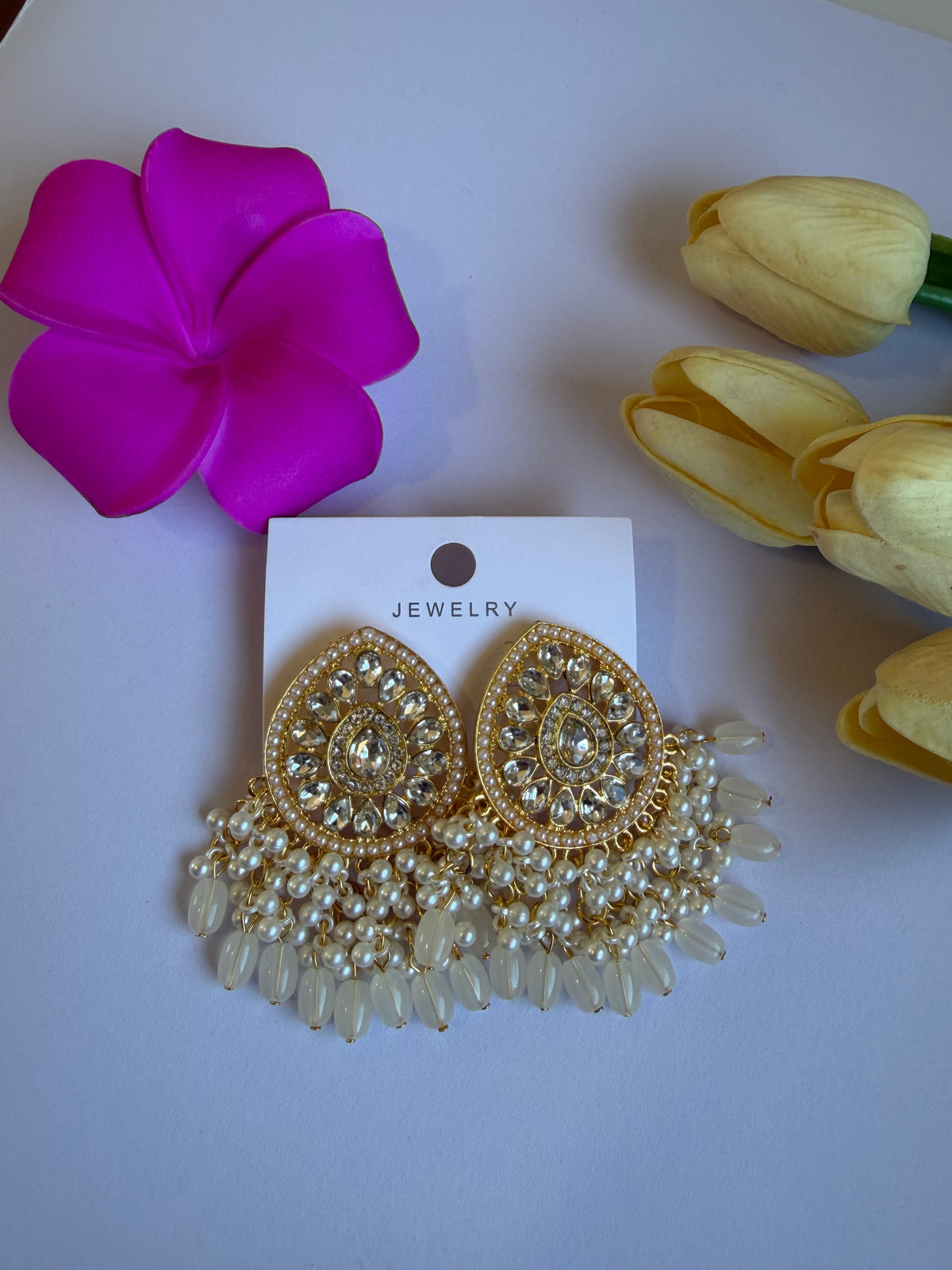 Pearl jhumkas✨