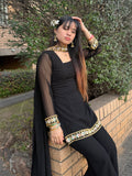 Black Kurthi Set